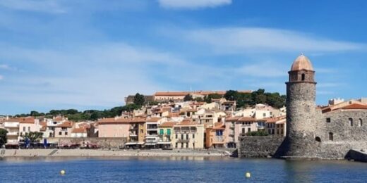 Les terrasses blanches- Port-vendres